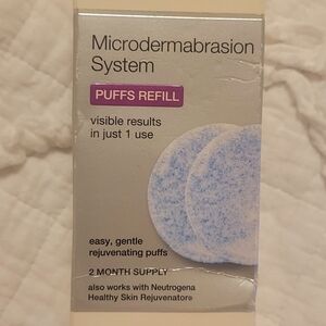 Neutrogena Microdermabrasion System Puffs Refill - 24 Count + Attachment Head